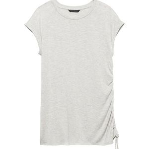 NWT Banana Republic Soft Stretch Modal Ruched Top